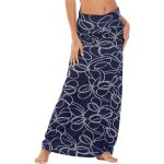 Tianyi - femmes et plage bohme elastique yoga maxi jupes taille haute longues tube jupe
