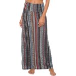 Tianyi - femmes et plage bohme elastique yoga maxi jupes taille haute longues tube jupe