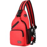 Tianyi - femme sac de poitrine petit sacs a dos avec trou pour ecouteurs sac a bandoulire fille sacoche ...