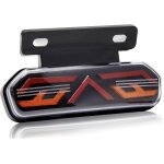 Tianyi - feu arrire de moto multifonctionnel 12v universel etanche led feu stop feux de conduite clignotants ...