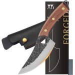 Tianyi - full tang 6 inch boning fillet knife outdoor fishing cooking steak knife with carry sheath high ...