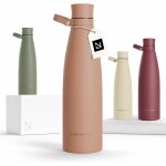 Tianyi - gourde inox 1000ml 1l bouteille d'eau isole gourde etanche pour le sport, la bicyclette, les ...