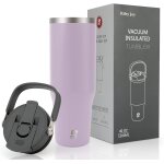 Tianyi - gourde isotherme 2. 0 - travel mug isotherme 1. 2l - gobelet avec paille poigne, thermos caf ...