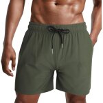 Tianyi - homme shorts de bain maillot de bain maillot surf avec poches serrage rglable doublure etanche ...