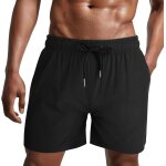 Tianyi - homme shorts de bain maillot de bain maillot surf avec poches serrage rglable doublure etanche ...