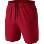 Tianyi - homme short course a pied léger sport shorts séchage rapide avec poche zippé Tianyi - homme short course a pied léger sport shorts séchage rapide avec poche zippé