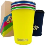 Tianyi - hunioxâ® 4 x 350 ml gobelet réutilisable - verre inox enfant - vaisselle camping - gobelet enfant ... Tianyi - hunioxâ® 4 x 350 ml gobelet réutilisable - verre inox enfant - vaisselle camping - gobelet enfant ...