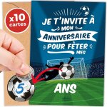 Tianyi - invitations foot anniversaire enfant a gratter 10 cartes football + 10 enveloppes + 10 pastilles ... Tianyi - invitations foot anniversaire enfant a gratter 10 cartes football + 10 enveloppes + 10 pastilles ...