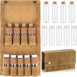 Tianyi - kit d'épices de camping avec 9 pots a epices sac a epices en toile pour bouteilles assaisonnement ... Tianyi - kit d'épices de camping avec 9 pots a epices sac a epices en toile pour bouteilles assaisonnement ...