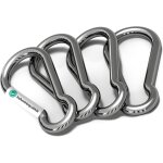 Tianyi - ® mousqueton 4 pack i 6mm xs, 120kg i fixation sûre et facile du sac de frappe, de la grille ... Tianyi - ® mousqueton 4 pack i 6mm xs, 120kg i fixation sûre et facile du sac de frappe, de la grille ...