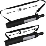Tianyi - parapluie de golf en fibre de verre xxl 124 cm avec systme automatique, blanc, 124 cm, parapluie ...