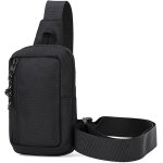 Tianyi - petit sac de poitrine imperméable sacoche homme bandouliere, pochette telephone portable sling ... Tianyi - petit sac de poitrine imperméable sacoche homme bandouliere, pochette telephone portable sling ...