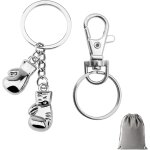 Tianyi - porte - cls gant de boxe - cadeau pour hommes et femmes - mini gant de boxe en mtal - porte ...