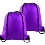 Tianyi - sacs a cordon de serrage en vrac violet sac a dos a cordon de serrage sac a dos de sport sac ...
