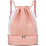 Tianyi - sac a cordon de sport femme, etanche sac a dos vec compartiment chaussure y poche humide, fille ...