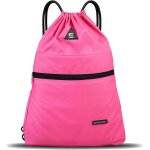 Tianyi - sac de sport avec cordon de serrage poche etanche sac a dos a fermeture eclair pour femme et ...