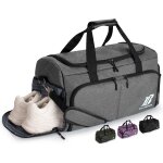 Tianyi - sac de sport homme femme sac de voyage sac fitness gym avec compartiment a chaussures et poche ...
