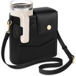 Tianyi - sac pour stanley cup accessoires, porte bouteille d'eau avec sangles rglables et compartiment, ...