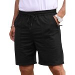 Tianyi - shorts homme bermudas sport course a pied poches zippées cordon coton casual eté Tianyi - shorts homme bermudas sport course a pied poches zippées cordon coton casual eté
