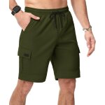 Tianyi - short homme coton chino shorts lger bermuda cargo avec 6 poches pantalon court de sport travail ...