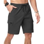 Tianyi - short homme coton chino shorts lger bermuda cargo avec 6 poches pantalon court de sport travail ...