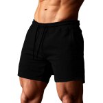 Tianyi - shorts homme coton short de course de 5 pouces bermudas pantalon court dcontract de survtement ...