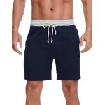 Tianyi - short sport homme coton bas de jogging pantalon pyjama short running ete lger shorts