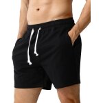 Tianyi - short sport homme coton, pantalon court jogging dcontract shorts de sport fitness bermudas ...