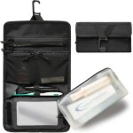 Tianyi - travel dude trousse de toilette pliable pour homme et femme - trousse de toilette a suspendre ...