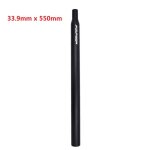 Tige de selle de vlo pliante bmx, tube de sige pour petite tte, 31. 8mm, 33. 9mm, 550mm, accessoires ...