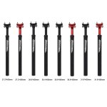 Tige de selle de v�lo de route en alliage d'aluminium, r�glable, longueur d'amortissement 27. 2mm, pour ...