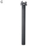 Tige de selle de v�lo 27. 2 / 30. 8 / 31. 6mm 350 / 450mm, tube d'extension de v�lo de route tout terrain, ...