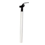 Tige de selle de vlo en alliage d'aluminium et acier, tube de sige pour vtt de 550mm, pices de rechange, ...