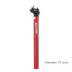 Tige de selle vtt en alliage d'aluminium, nouveau calibre de tige de selle de v�lo de montagne 27. 2 ...