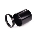 Tige de vélo noire de 25. 4 a 28. 6mm, réducteur de cale de bicyclette, ensemble d'anneau variable de ... Tige de vélo noire de 25. 4 a 28. 6mm, réducteur de cale de bicyclette, ensemble d'anneau variable de ...