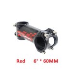 Tige de v�lo de route en alliage d'aluminium et fiber de carbone, 6 / 17 x 60mm 110mm ? 31, 8 / 28. 6mm ...
