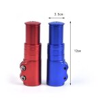 Tige de vlo en alliage d'aluminium tube de contrle accru prolonger la tige de guidon augmenter les ...