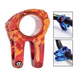 Tiges de v�lo de montagne en alliage d'aluminium, haute r�sistance, tige courte de 31. 8mm pour guidon ...