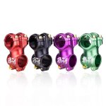 Tiges de vlo de montagne a tige courte de 31. 8mm, haute rsistance pour guidon de 28. 6mm, pices de ...
