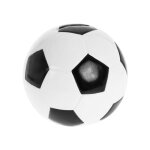 Tirelire ballon de football blanche et noire en céramique Tirelire ballon de football blanche et noire en céramique
