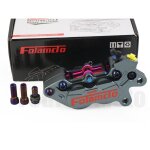 Titanium right etrier fraodo universel modifi pour moto, quatre pistons, frein arrire, yamaha, kawasaki, ...