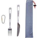 Titanium vaisselle couteau fourchette cuillre spork baguettes camping couverts ensemble home use voyage ...