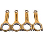 Titanizing bielle 144mm tuv arp boulons pour vw 2. 0 tdi pd140 / pd170 asz bkd