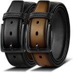 Tnsy - ceinture homme, ceinture cuir réversible cadeau pour casual, costume, pantalon golf et jeans, ... Tnsy - ceinture homme, ceinture cuir réversible cadeau pour casual, costume, pantalon golf et jeans, ...