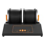 Tonneau de polissage de pierres 3, 6 kg - duoku - polisseuse a 4 vitesses - minuterie programmable 9 ...