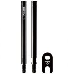 Topeak - valve extender 70 mm (2er set) - accessoires pneus & chambres a air taille one size, noir