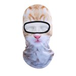 Tour de cou bandanas tube masque sans couture cache - cou echarpe balaclava moto ski - style b