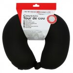 Tour de cou happy confort microbille ferme pression noir. oko - tex