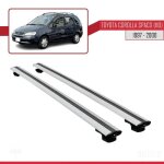 Compatible avec toyota corolla spacio (e110) 1997 - 2000 barres de toit basic modle railing porte - ...