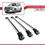 Compatible avec toyota land cruiser (j300) 2022 - 2026 ace - 1 barres de toit railing porte - bagages ...
